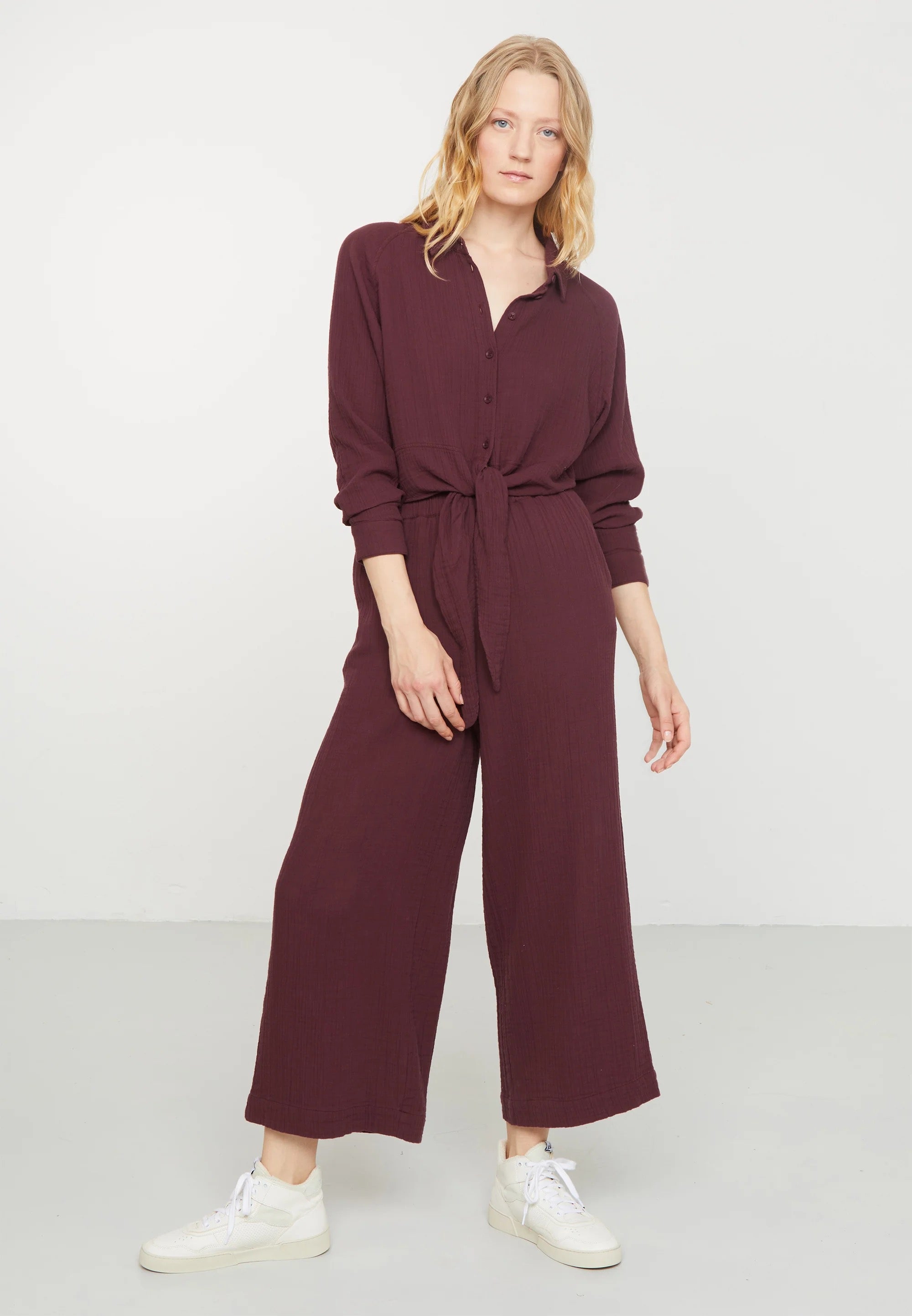 bluse vanilla dark plum