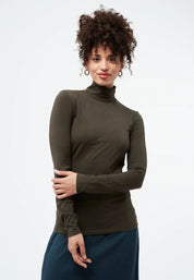 longsleeve vida dark olive