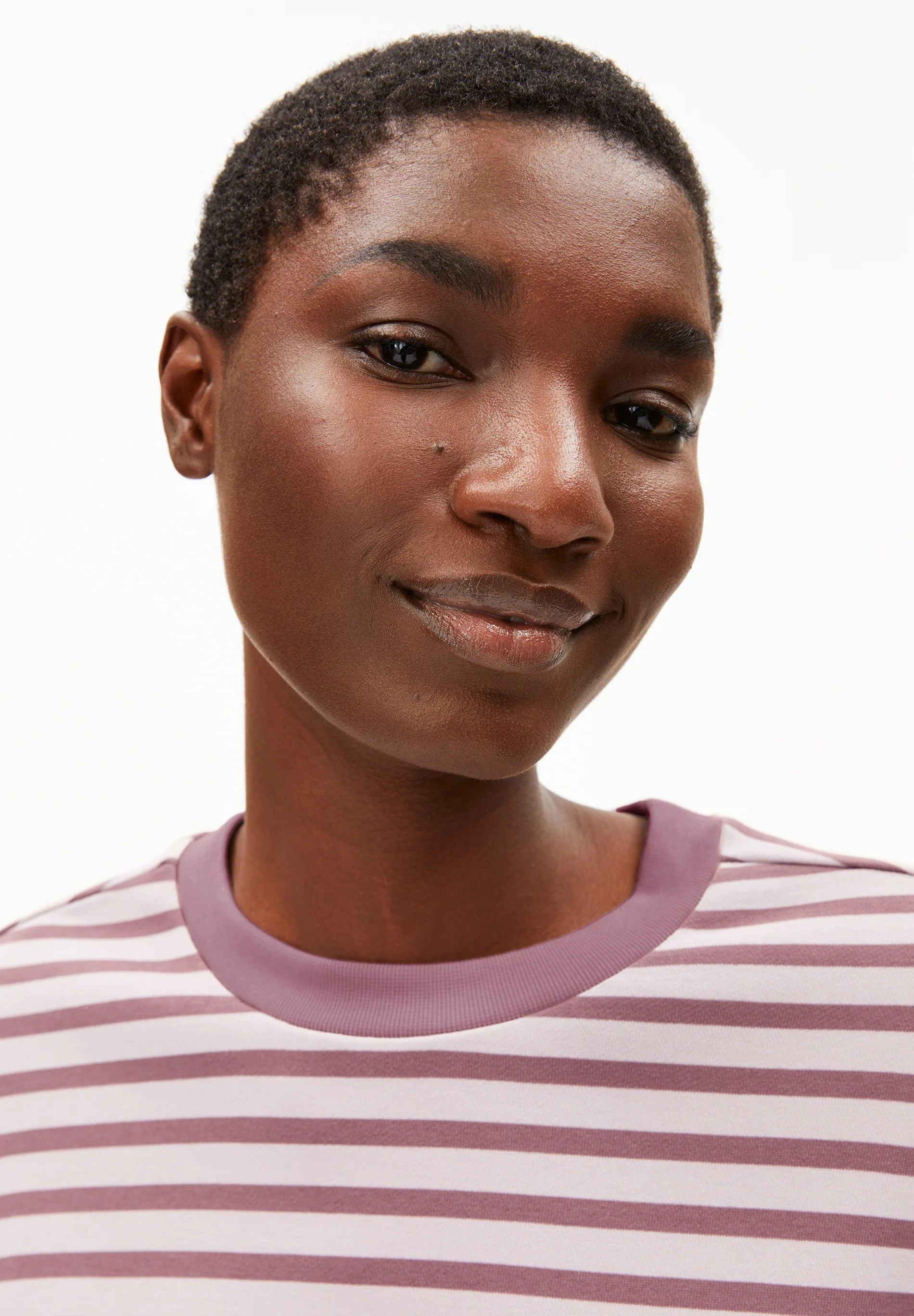 pullover frankaa maarlen stripe ice grape-dark berry