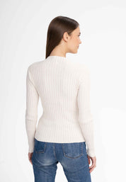 pullover namari cream melange