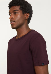 t-shirt bay dark plum