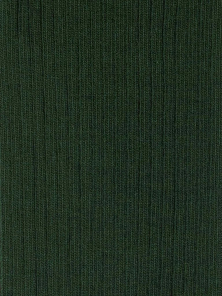 ribbed forest green