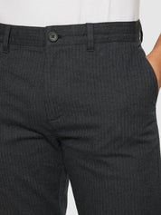 chuck regular flannel herringbone chino gray pinstripe