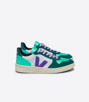 sneaker v-10 suede multico-swan purple pierre