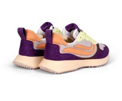 sneaker g-marathon multi mesh hairy lime/amethyst/apricot