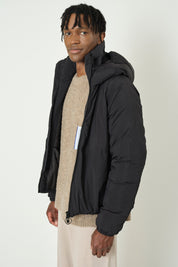 tatlow puffer jacket black