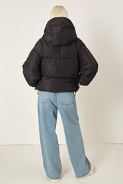 zonza puffer jacket black