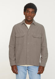 overshirt albuca hazel brown