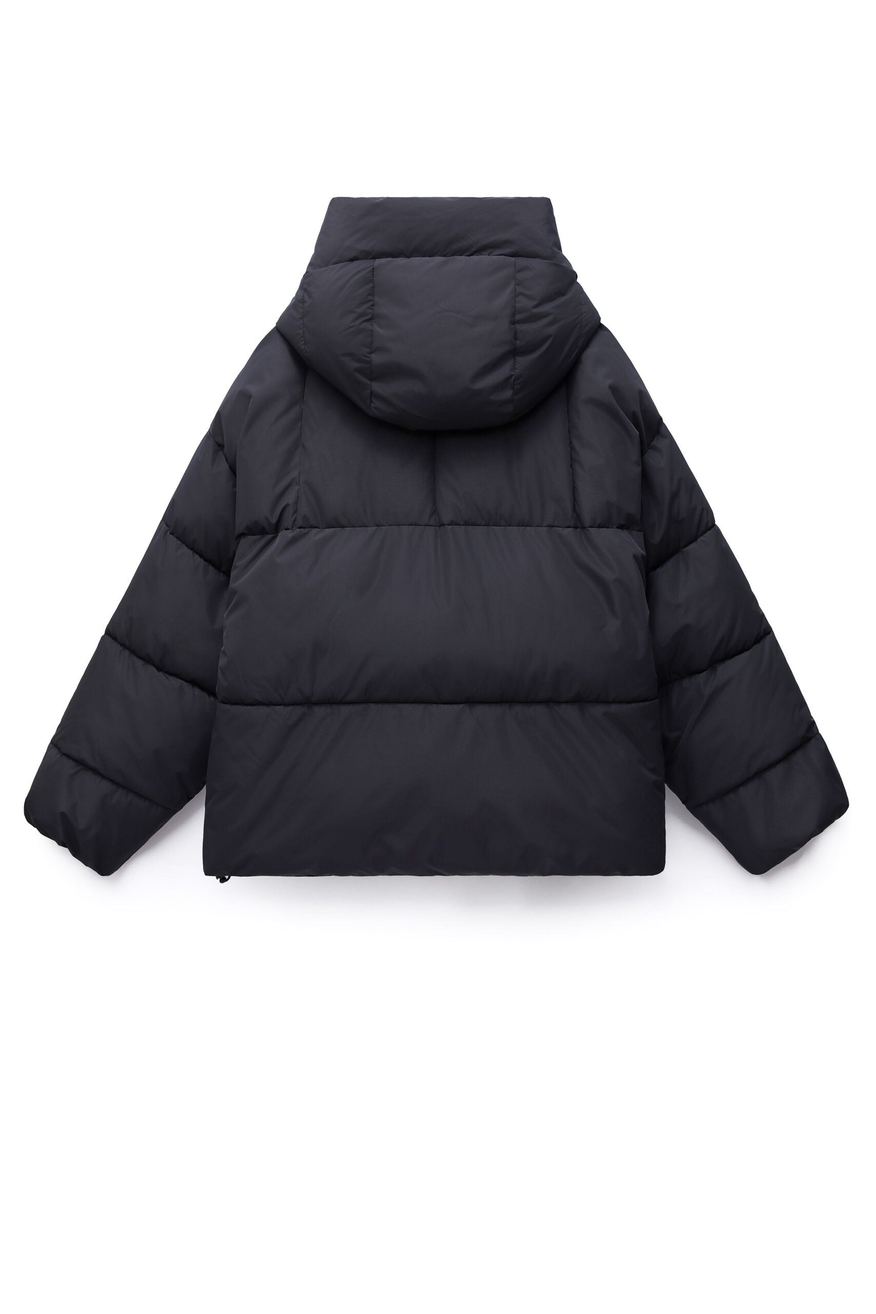 zonza puffer jacket black