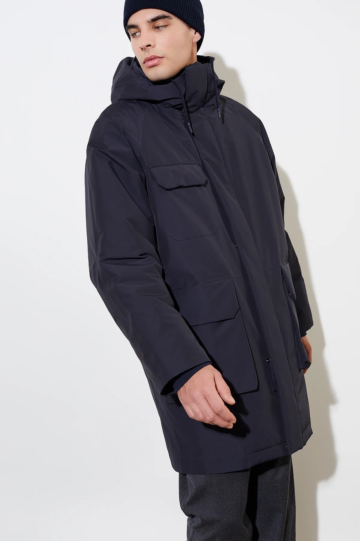 parka feltham navy