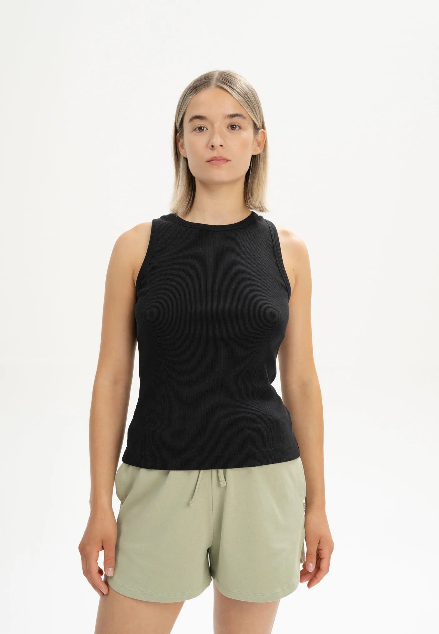 ripp tanktop drisna schwarz