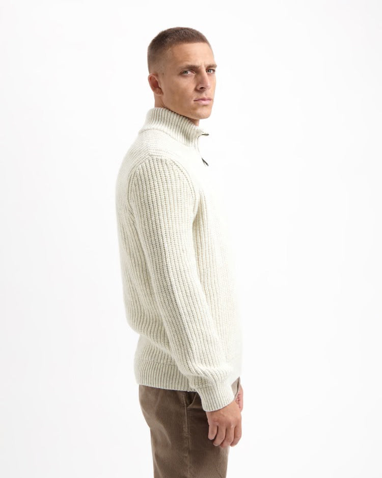 pullover morgan skipper wool oatmeal melange