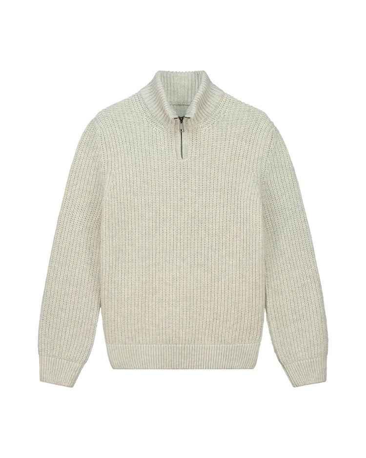 pullover morgan skipper wool oatmeal melange