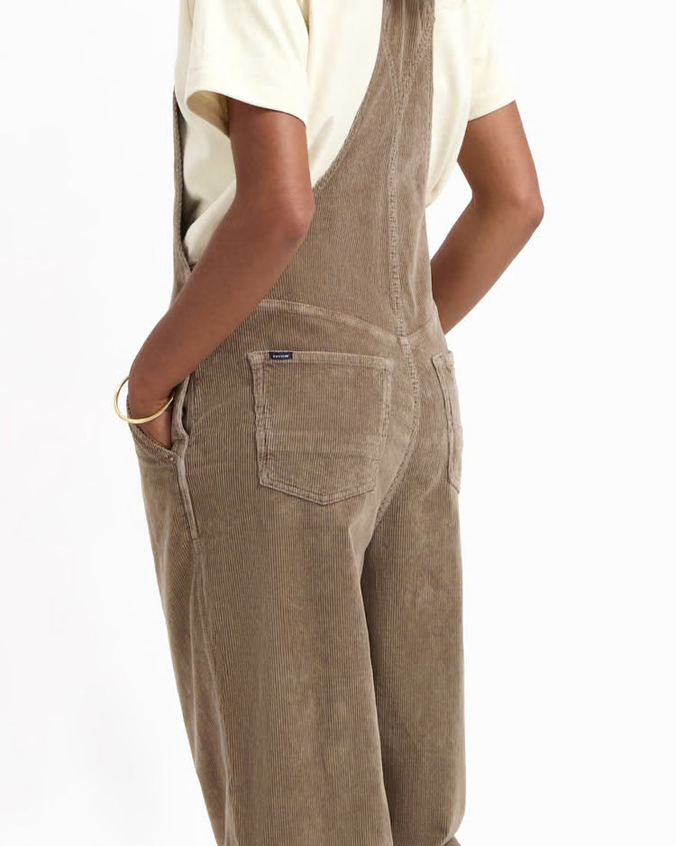 jonna dungaree corduroy taupe