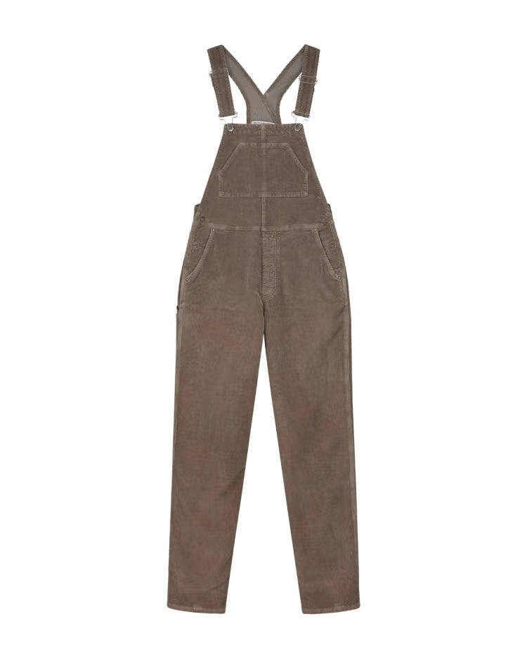 jonna dungaree corduroy taupe