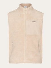 teddy fleece vest