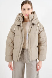 zonza puffer jacket pale olive