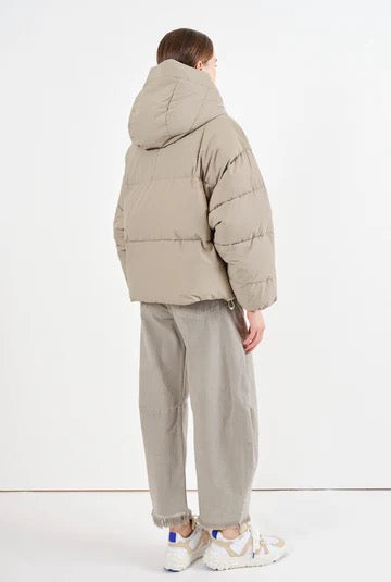 zonza puffer jacket pale olive