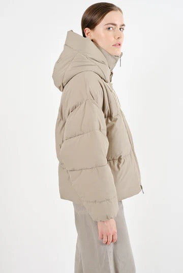 zonza puffer jacket pale olive