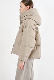 zonza puffer jacket pale olive