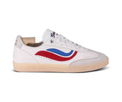 sneaker g-volley sugar corn white/red/blue/light gum