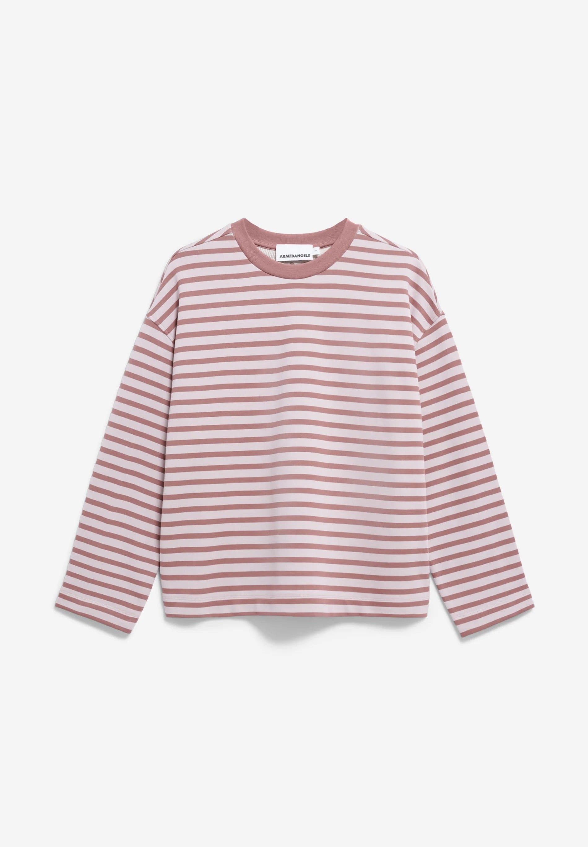 pullover frankaa maarlen stripe ice grape-dark berry