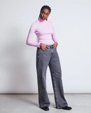 wide leg jeans sunny light grey