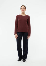 pullover lucille aubergine