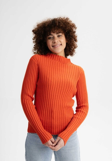 pullover namari orange brik