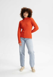 pullover namari orange brik