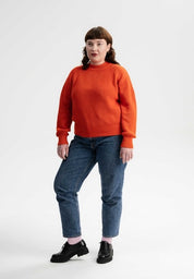 pullover manika orange brik