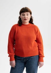 pullover manika orange brik