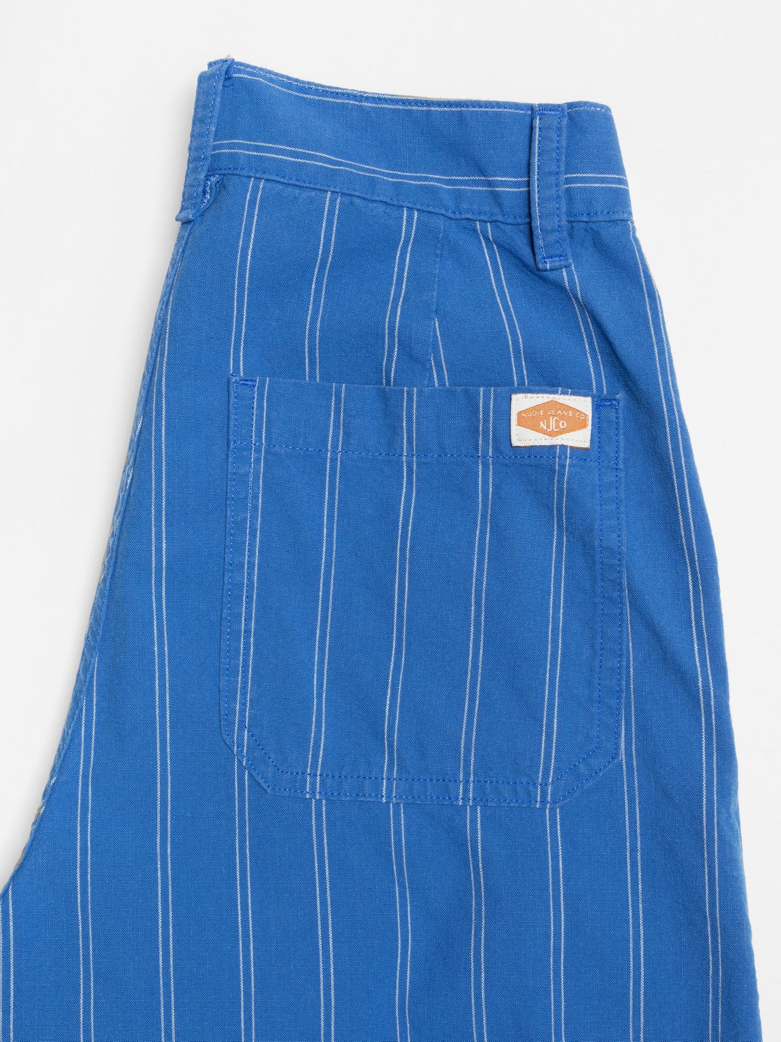 jeans gullan striped workwear pants blue/offwhite