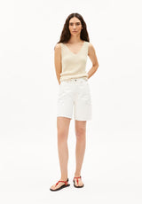 top caaro lino raw white