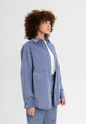 cord overshirt jiya taubenblau