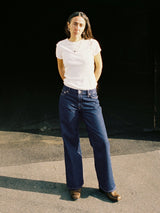 jeans wide heidi classic blue