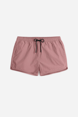 swim trunk nostalgia pink solid
