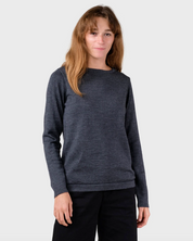 pullover basic merino knit anthracite