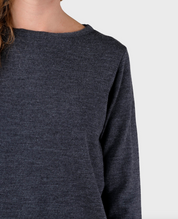 pullover basic merino knit anthracite