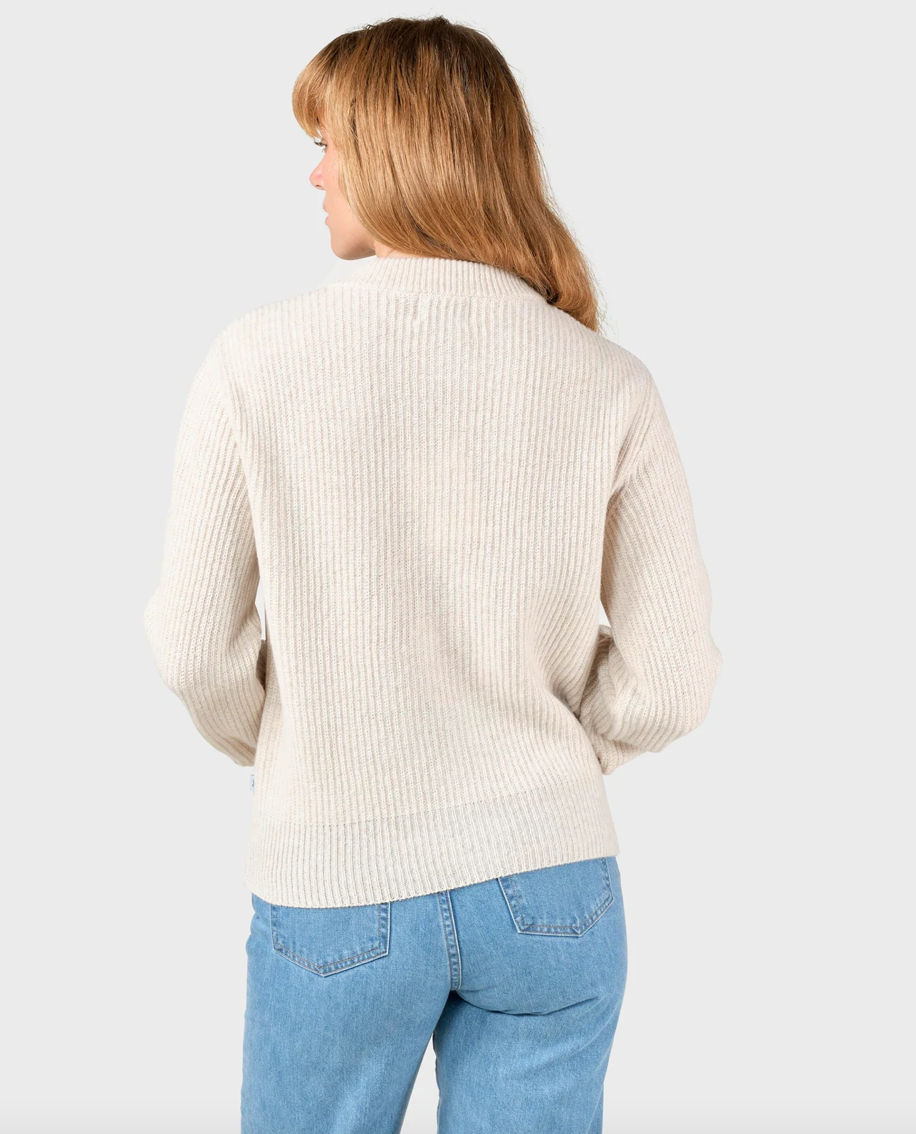 gerda knit cardigan pastel sand