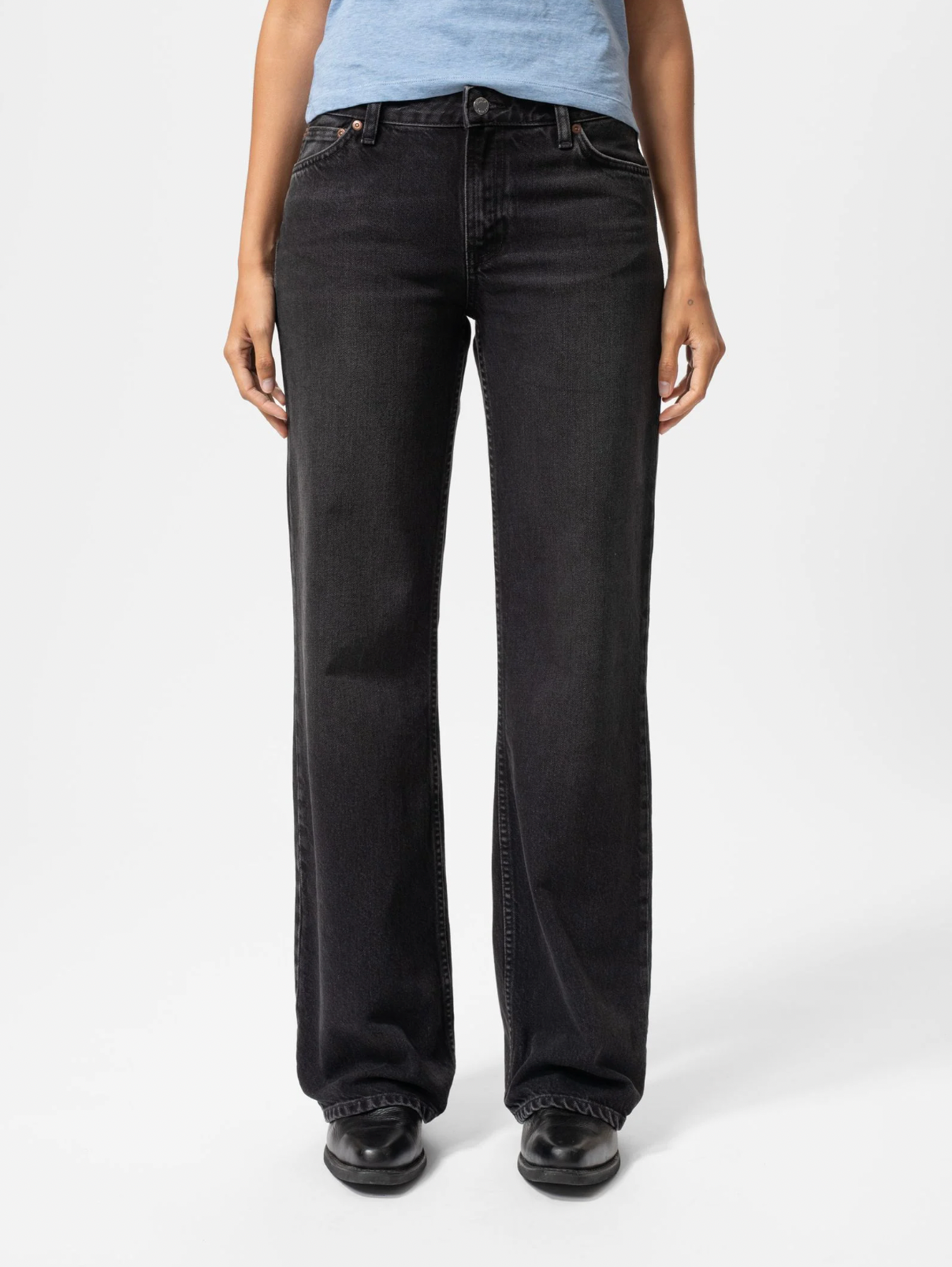 jeans wide heidi slow black