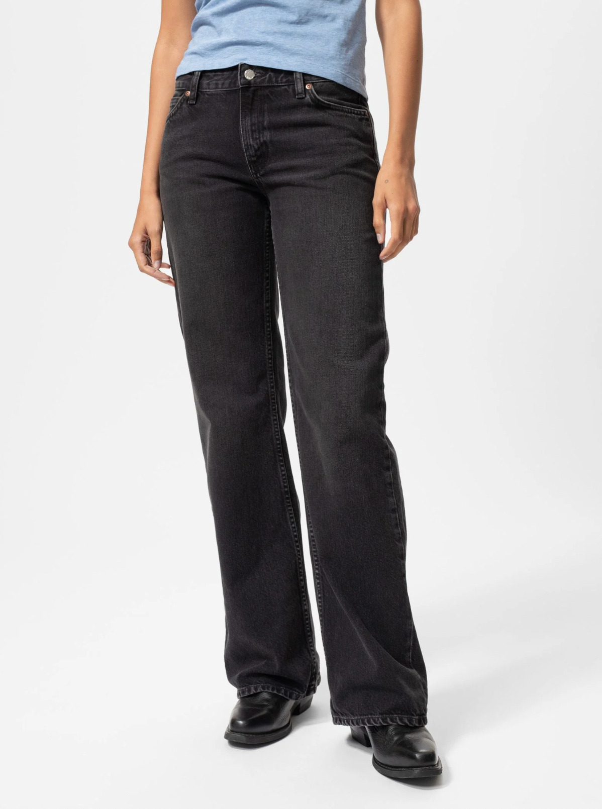 jeans wide heidi slow black