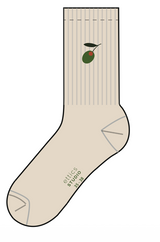 tennis sock whitecap grey olive