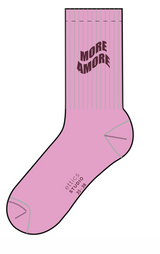tennis sock pastel lavender more amore