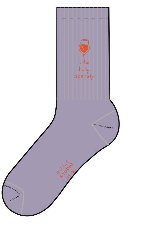 tennis sock wisteria holy aperoly