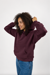 classic women's hoodie fig