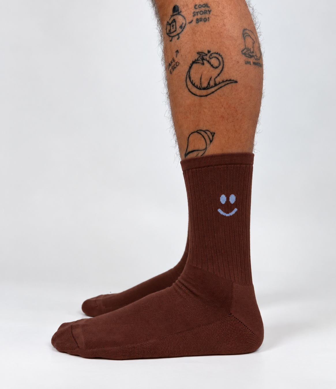 BrauneRippensockenmitTattoos.png