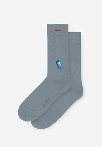 blue mobile socks