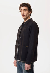 barney worker jacket black