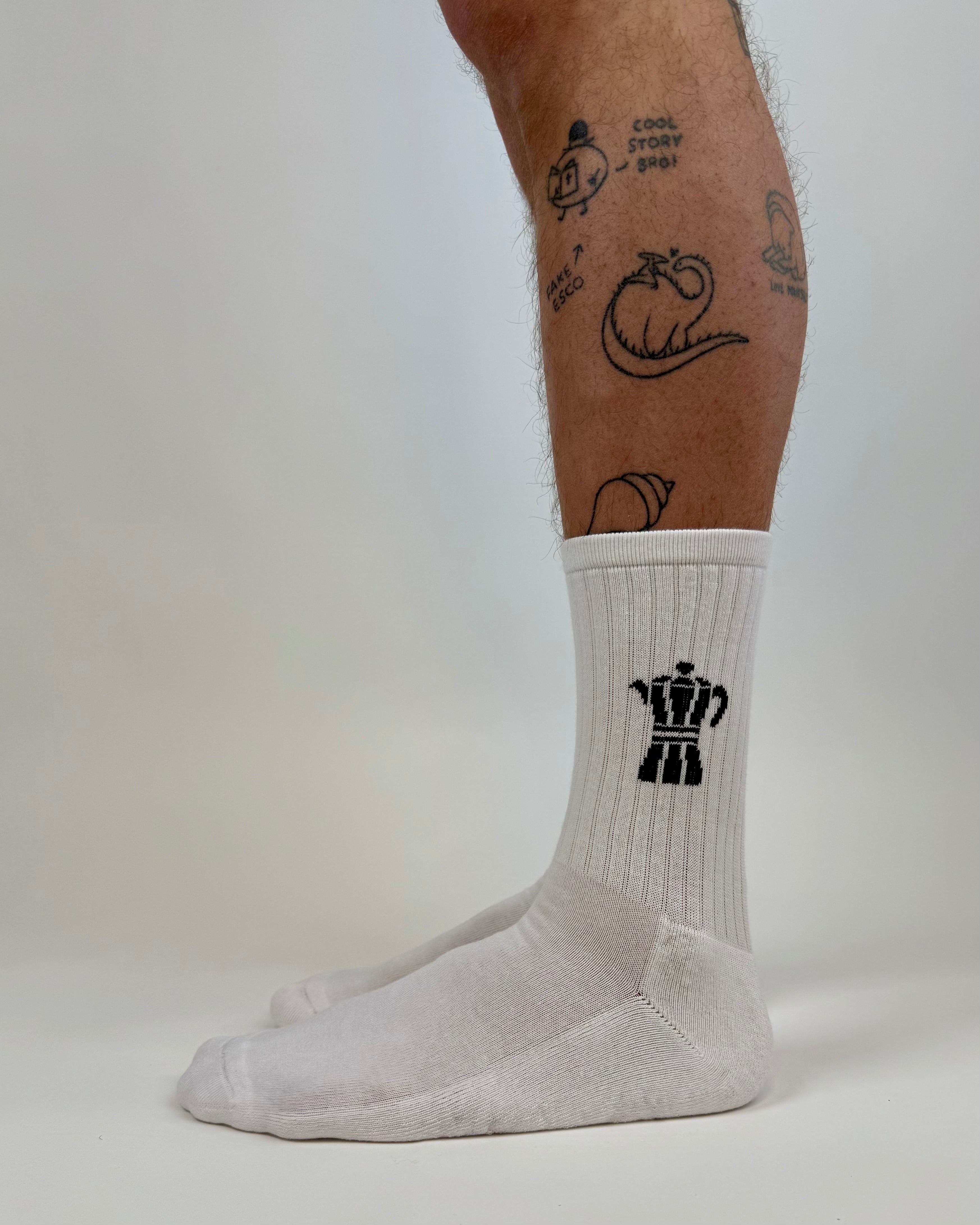 tennis sock espresso maker